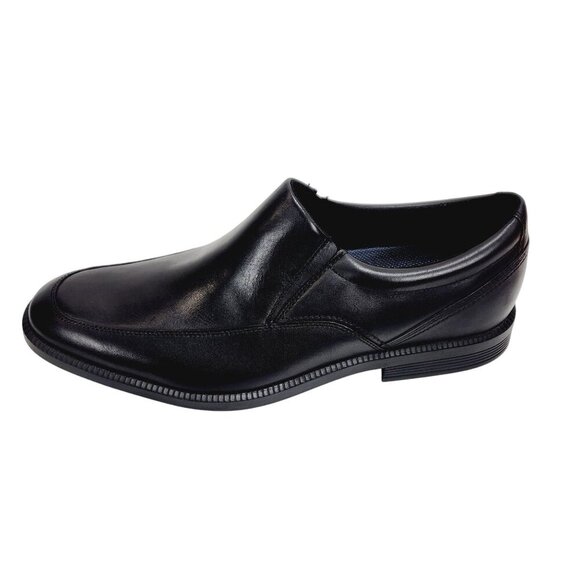 ROCKPORT Charles Road Plain toe Dress Shoes Men's Size US 13 Black New - Picture 2 of 15